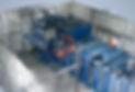 A point cloud scan of the interior of a factory