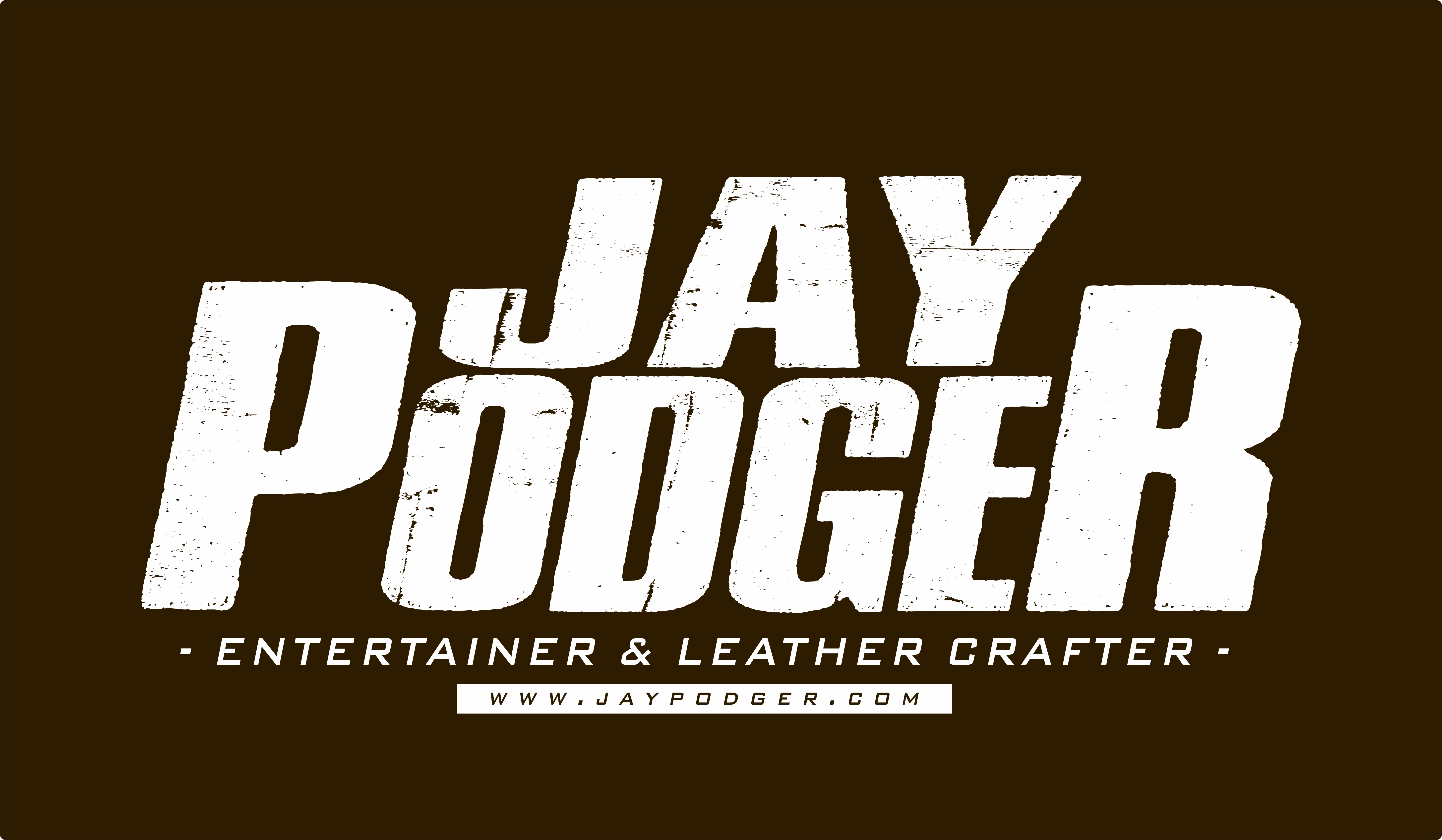 Jay Podger Entertainer & Leather crafter sticker