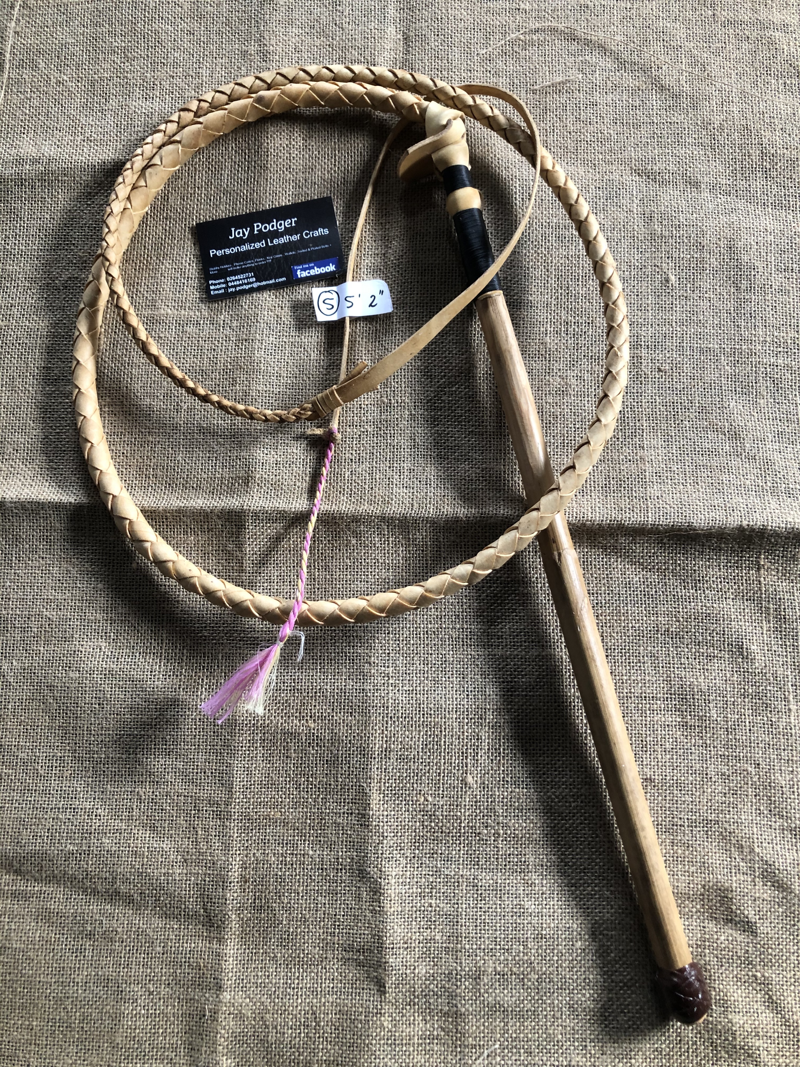 White hide Adult whips
