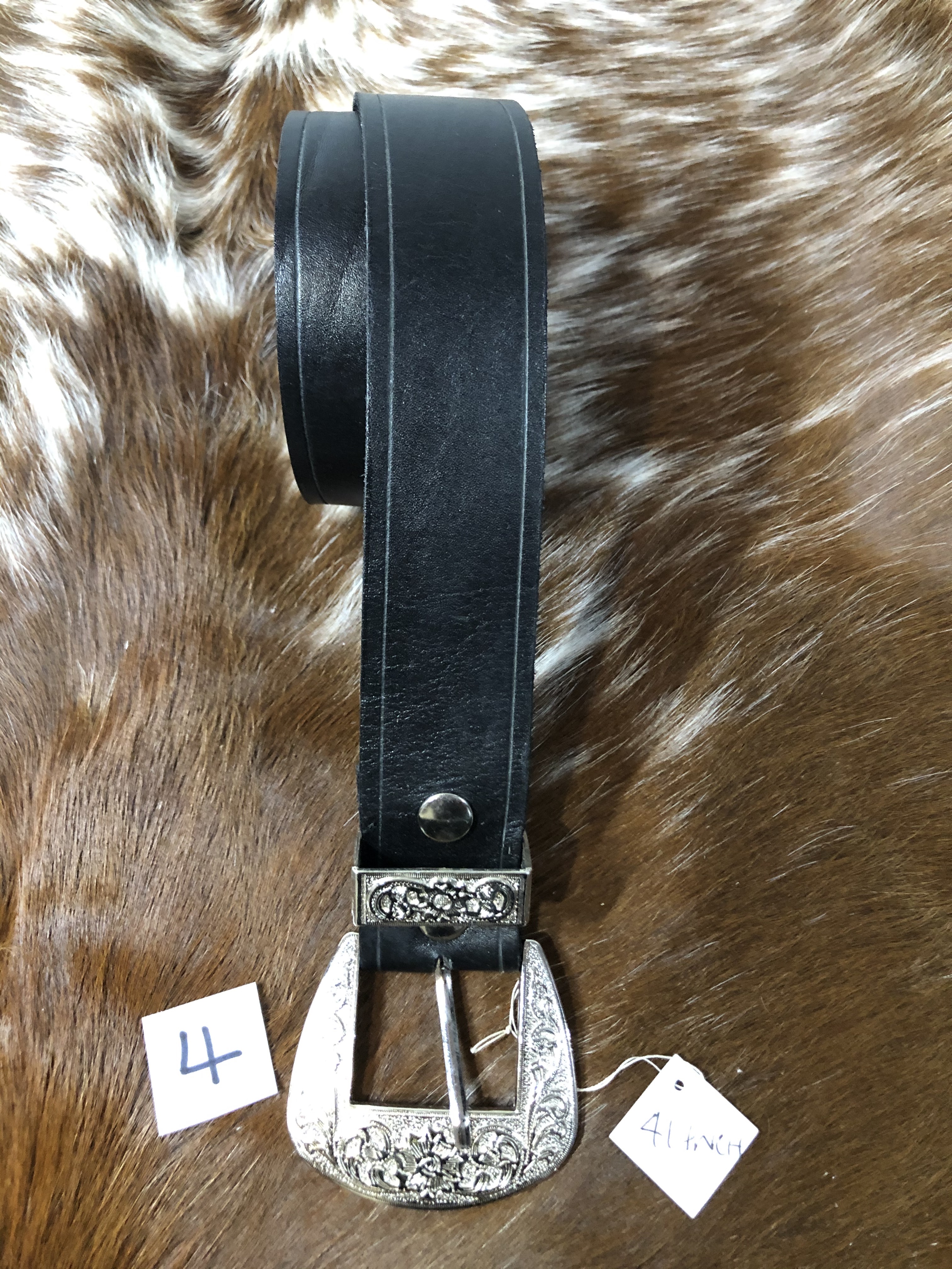 41"x1 1/2" Black Belt