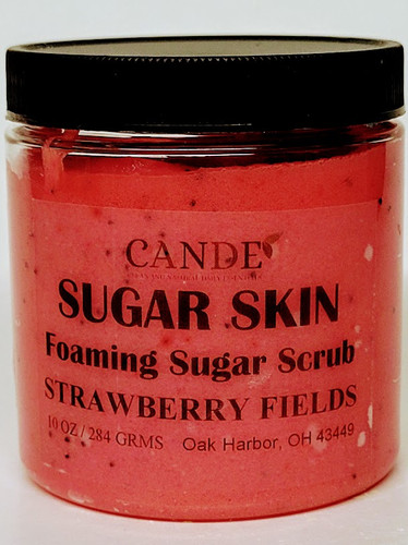 FOAMING Sugar Scrub | candeclean