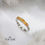 Miniatura: Genuine Yellow Sapphire 925 Sterling Silver Ring