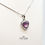 Миниатюра: Bella Natural Amethyst 925 Sterling Silver Pendant