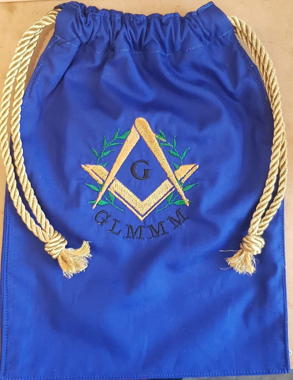 Thumbnail: Handcrafted Embroidered Tarot/Accessories Bag