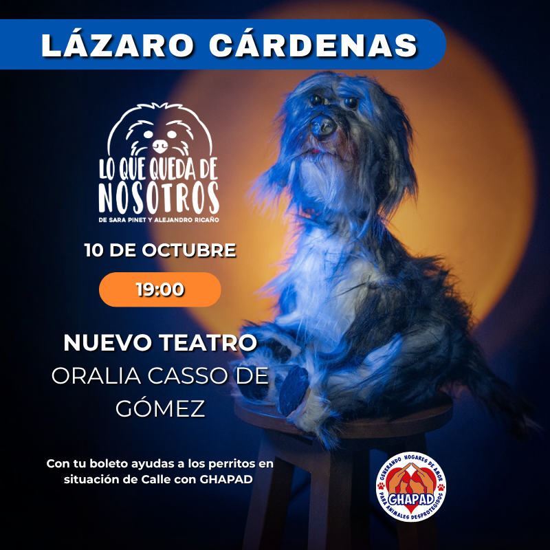 LÁZARO LO QUE QUEDA DE NOSOTROS