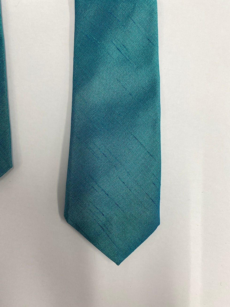 Thumbnail: BLUE TEAL SILK TIE