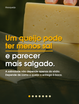 Salinidade no queijo