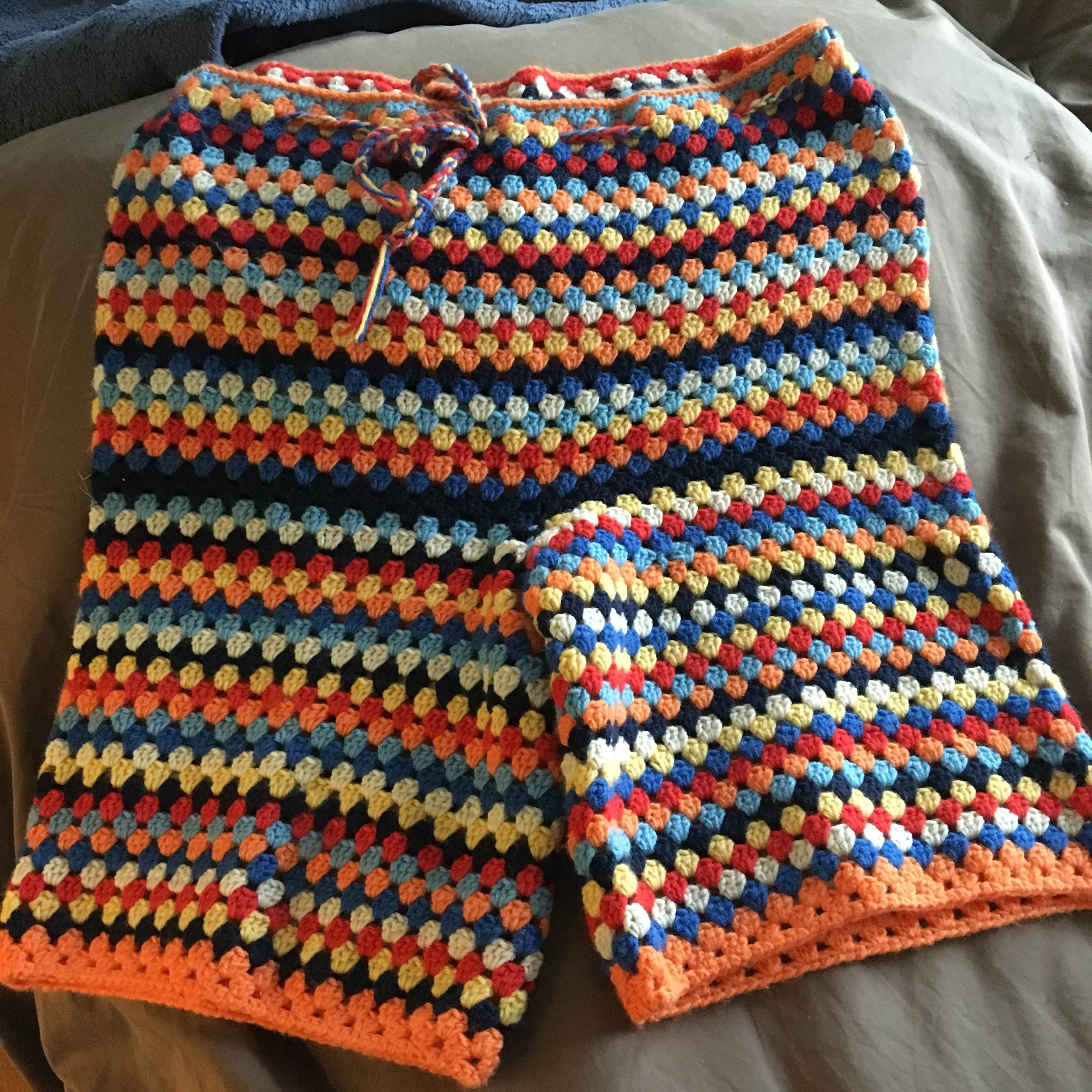 Granny Stripe Shorts