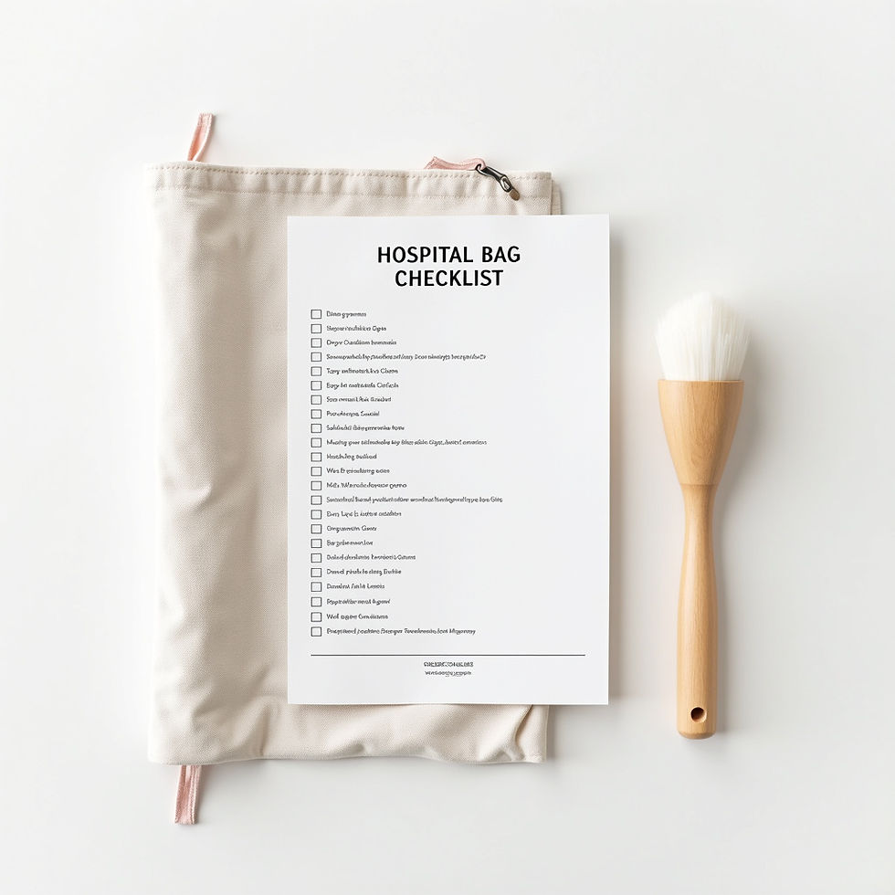 Hospital Bag Checklist