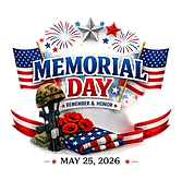 Memorial Day Recognition 2026 -2