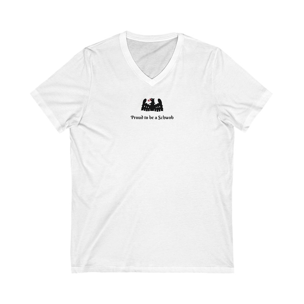 Proud to be a Schwob - Donauschwabien Protective Eagle - V-Neck Tee