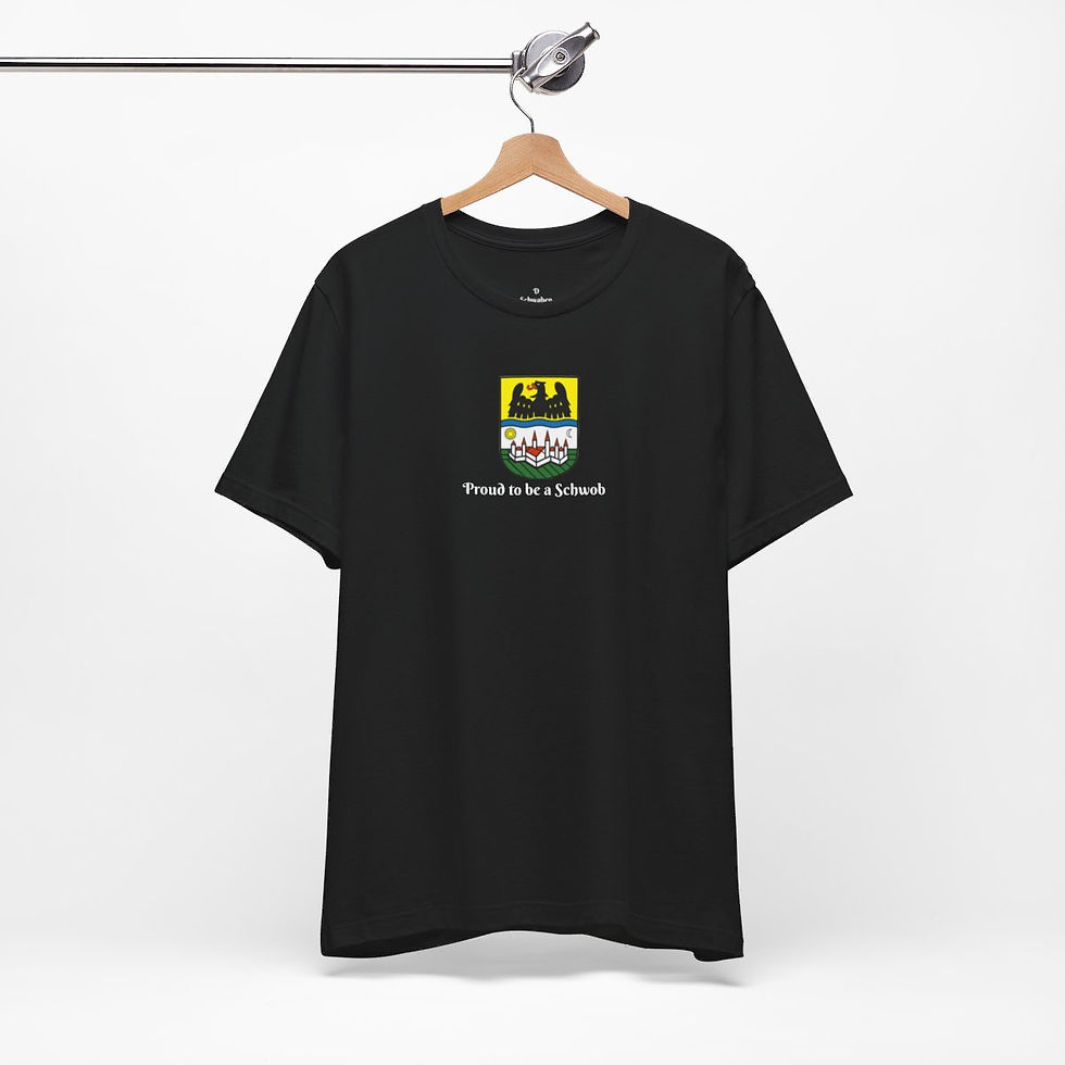 Thumbnail: Donauschwabien Crest - Proud to be a Schwob - Short Sleeve Tee