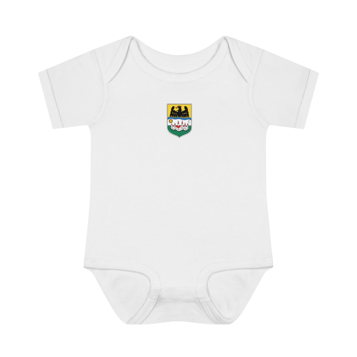 Donauchwabien Crest - Infant Baby Rib Bodysuit