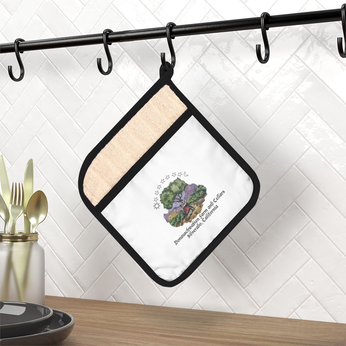 Donauschwabien Farm and Cellars - Pot Holder with Pocket