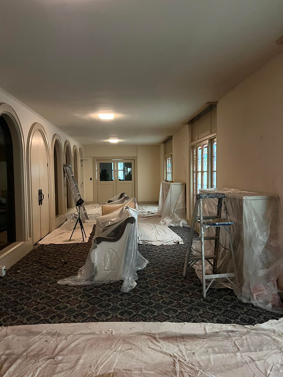 ready for a new coat of paint.