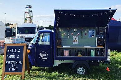 Portable Pub Company mobile beer truck