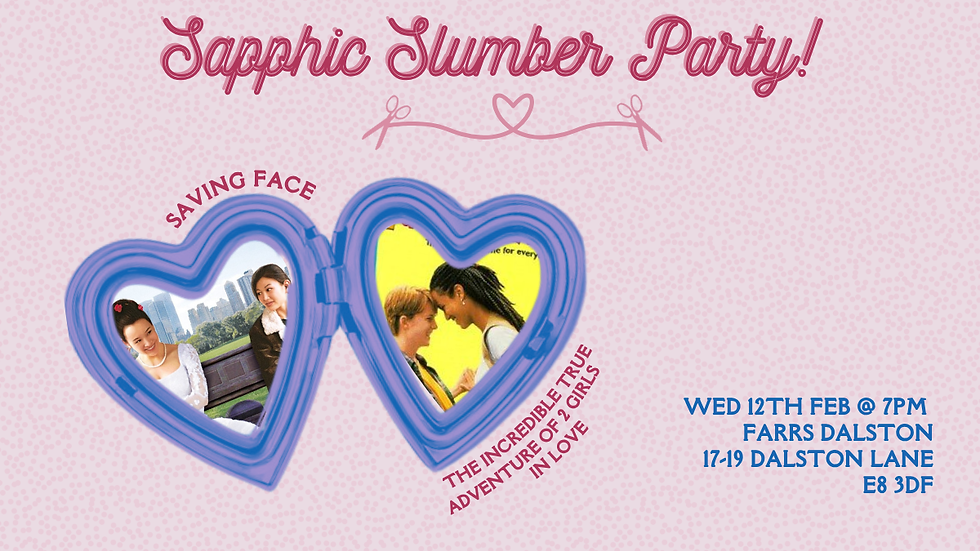Backronym Films Presents…Sapphic Slumber Party | Double Feature
