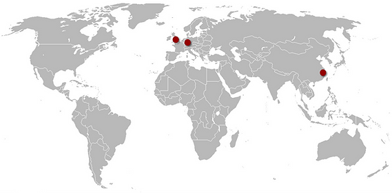 RAMP GLOBAL Facilities Europe and Asia