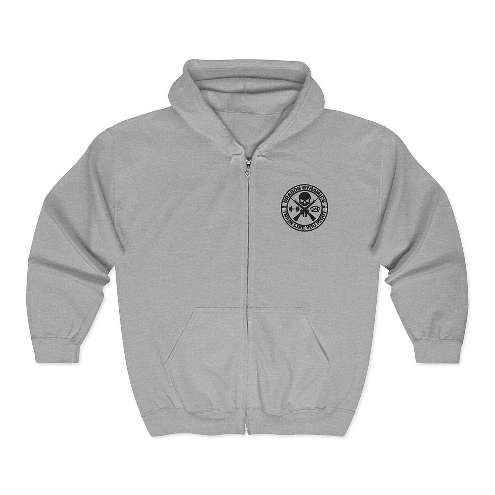 Thumbnail: Viking Skull Full Zip Hooded Sweatshirt