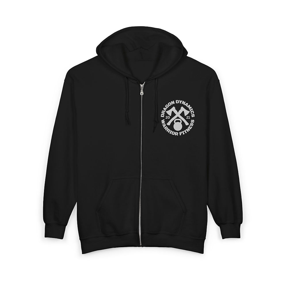 Thumbnail: Till Valhalla Unisex Heavy Blend™ Full Zip Hoodie