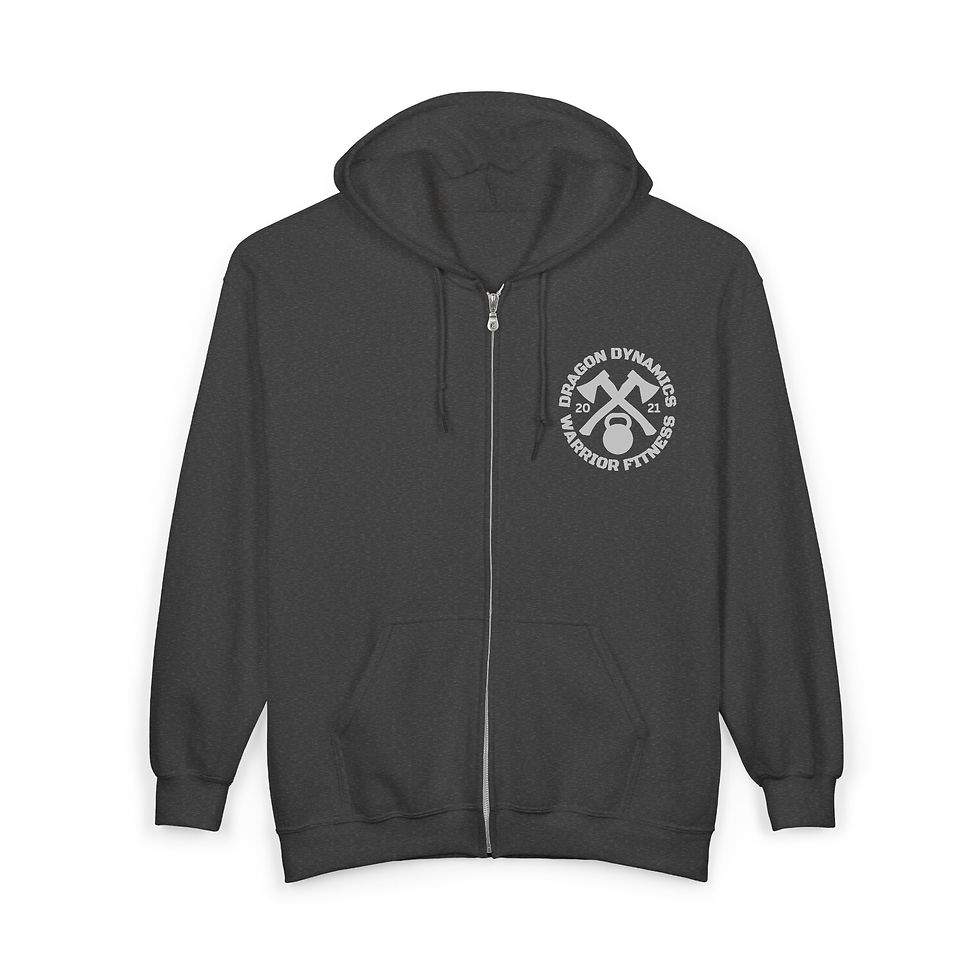 Thumbnail: Till Valhalla Unisex Heavy Blend™ Full Zip Hoodie