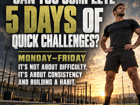 Can You Complete 5 Days of Quick Challenges?