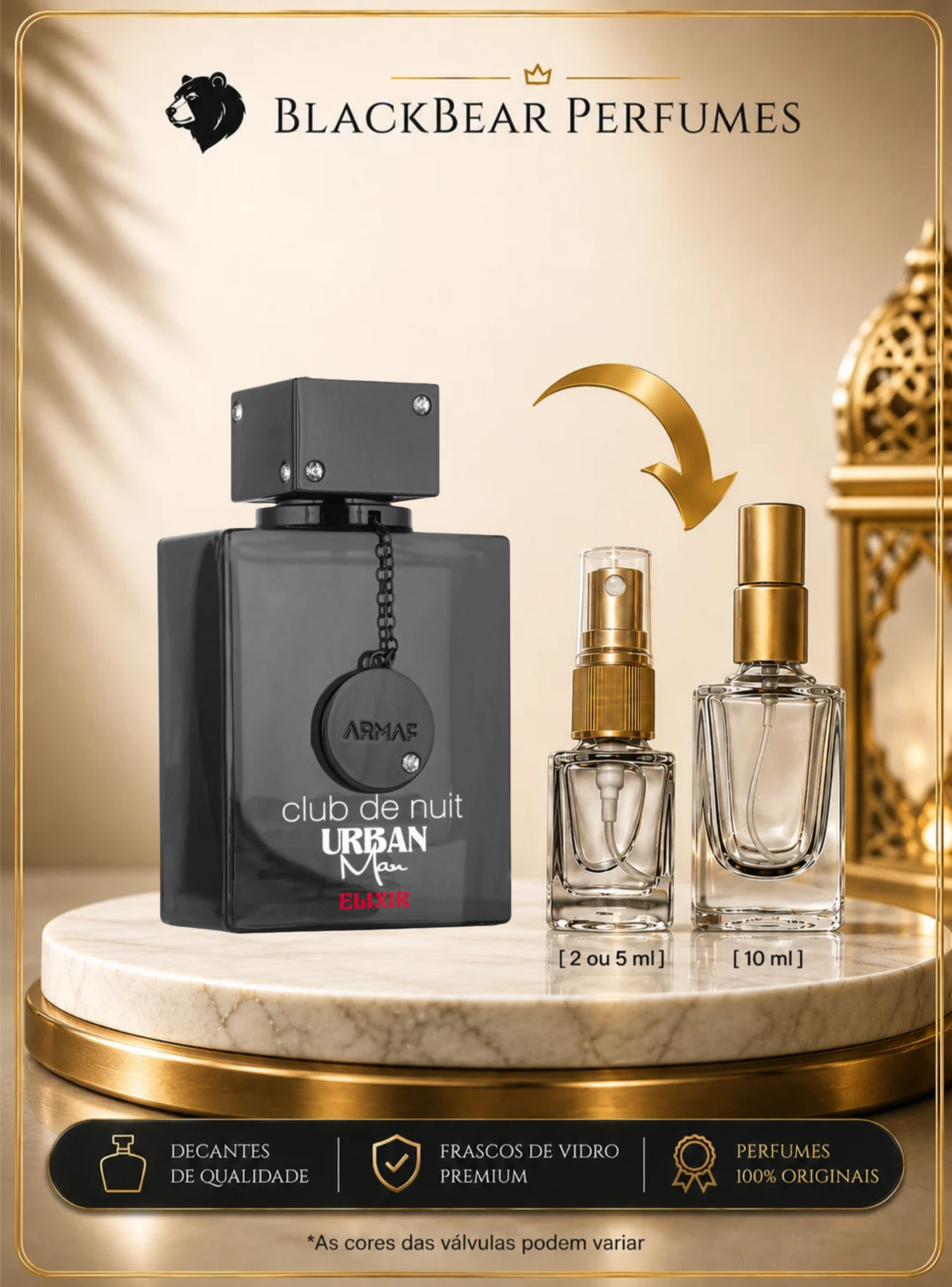 Club de Nuit Urban Man Elixir Decante