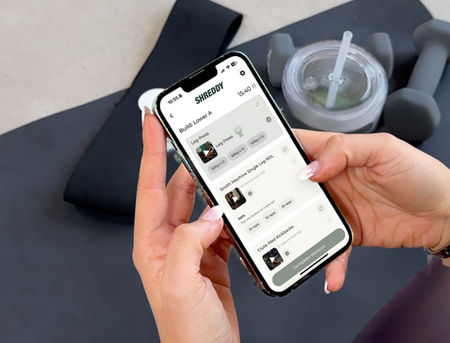 Shreddy fitness app