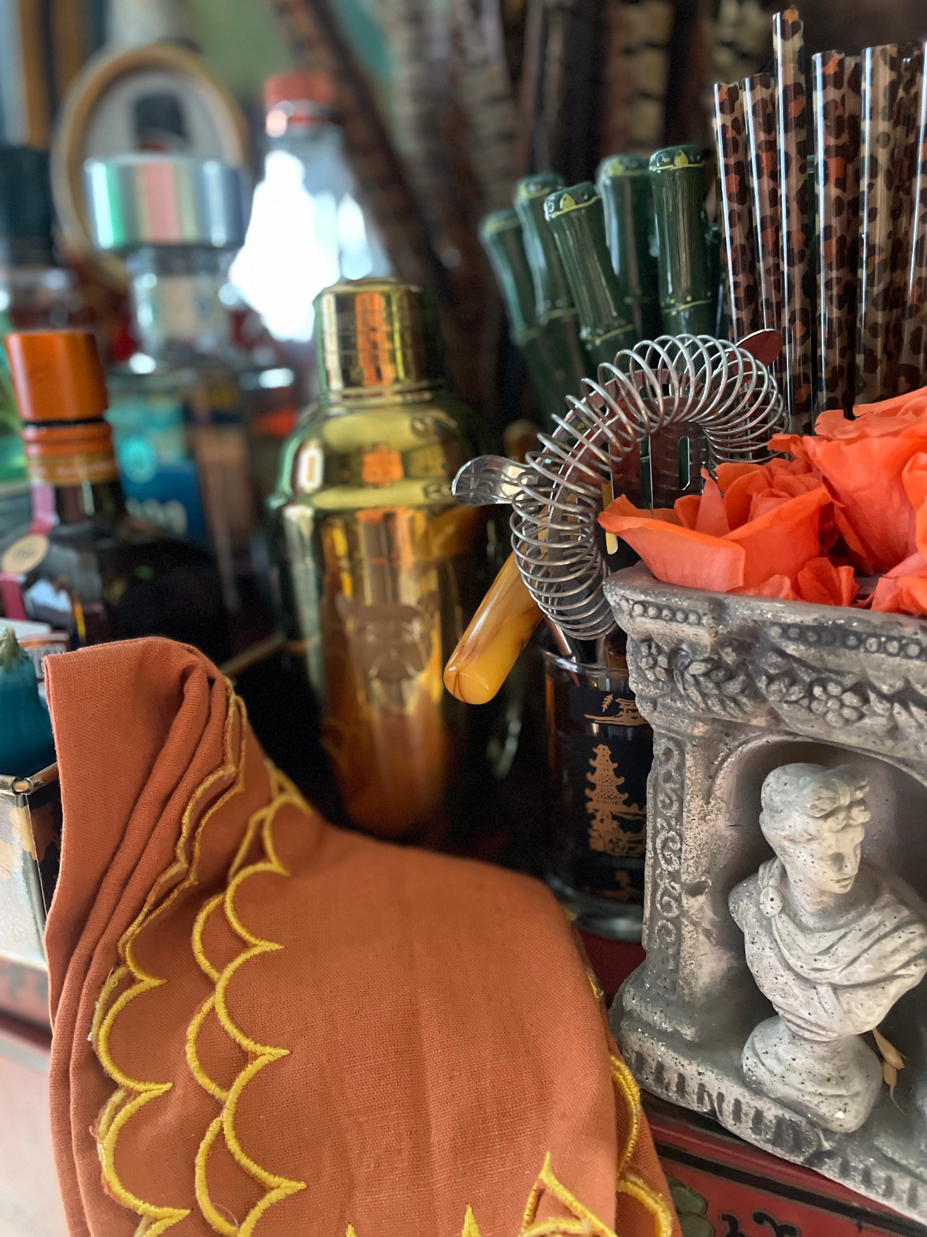 French bull dog cocktail shaker 