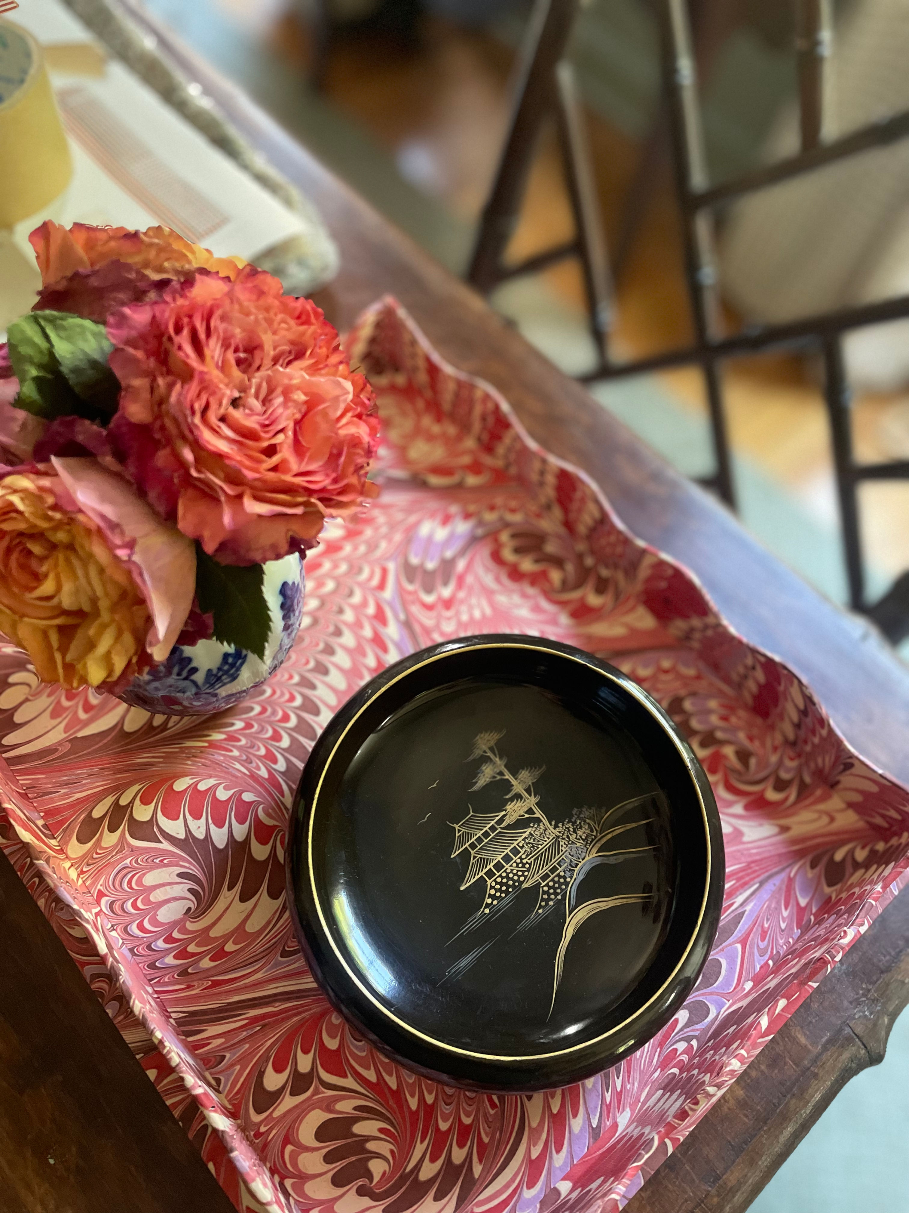 Lacquerware Pagoda Dish