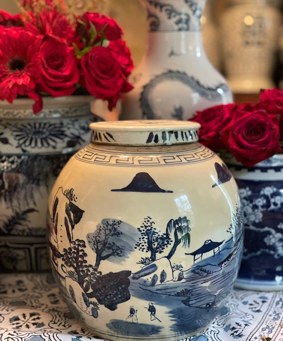 Thumbnail: Village ginger jar 