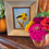 Thumbnail: Framed bird painting