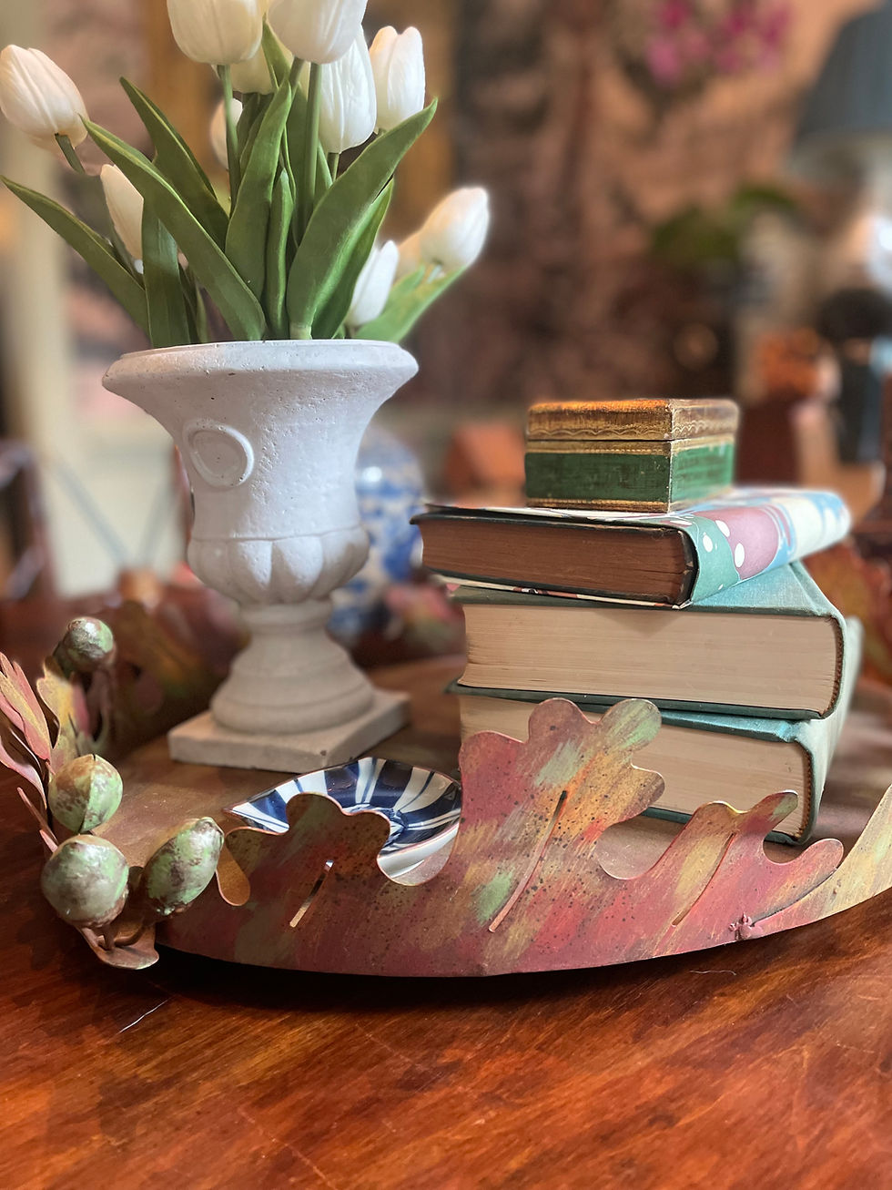Thumbnail: Acorn and Leaves Table Tray 