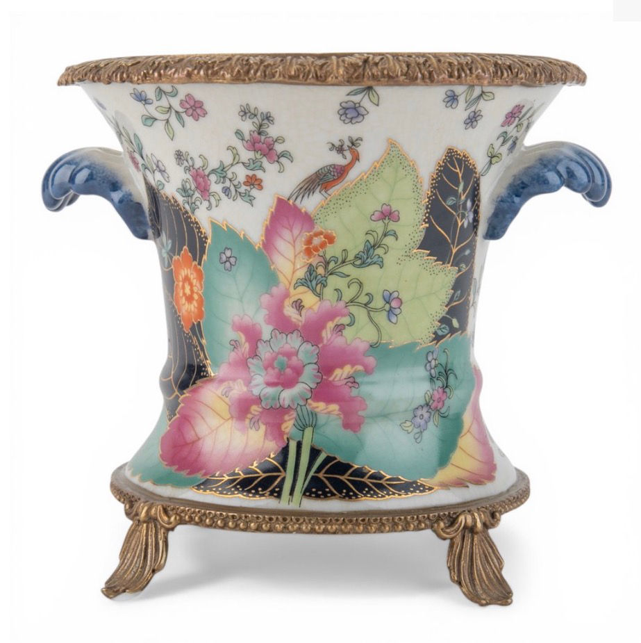 Thumbnail: Fancy Tobacco Leaf Vase 