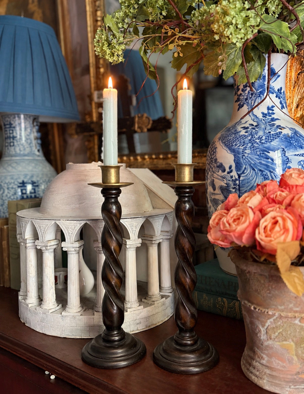 Barley Twist Candlesticks 