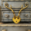 Thumbnail: Gold leaf antler hook 