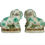 Thumbnail: Green Staffordshire style bunnies