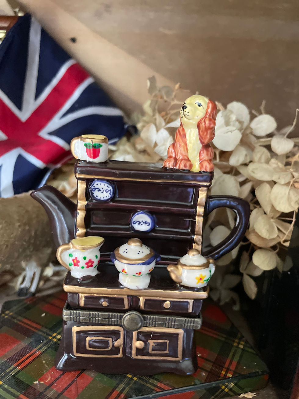 Thumbnail: Mini Cupboard Trinket Box  
