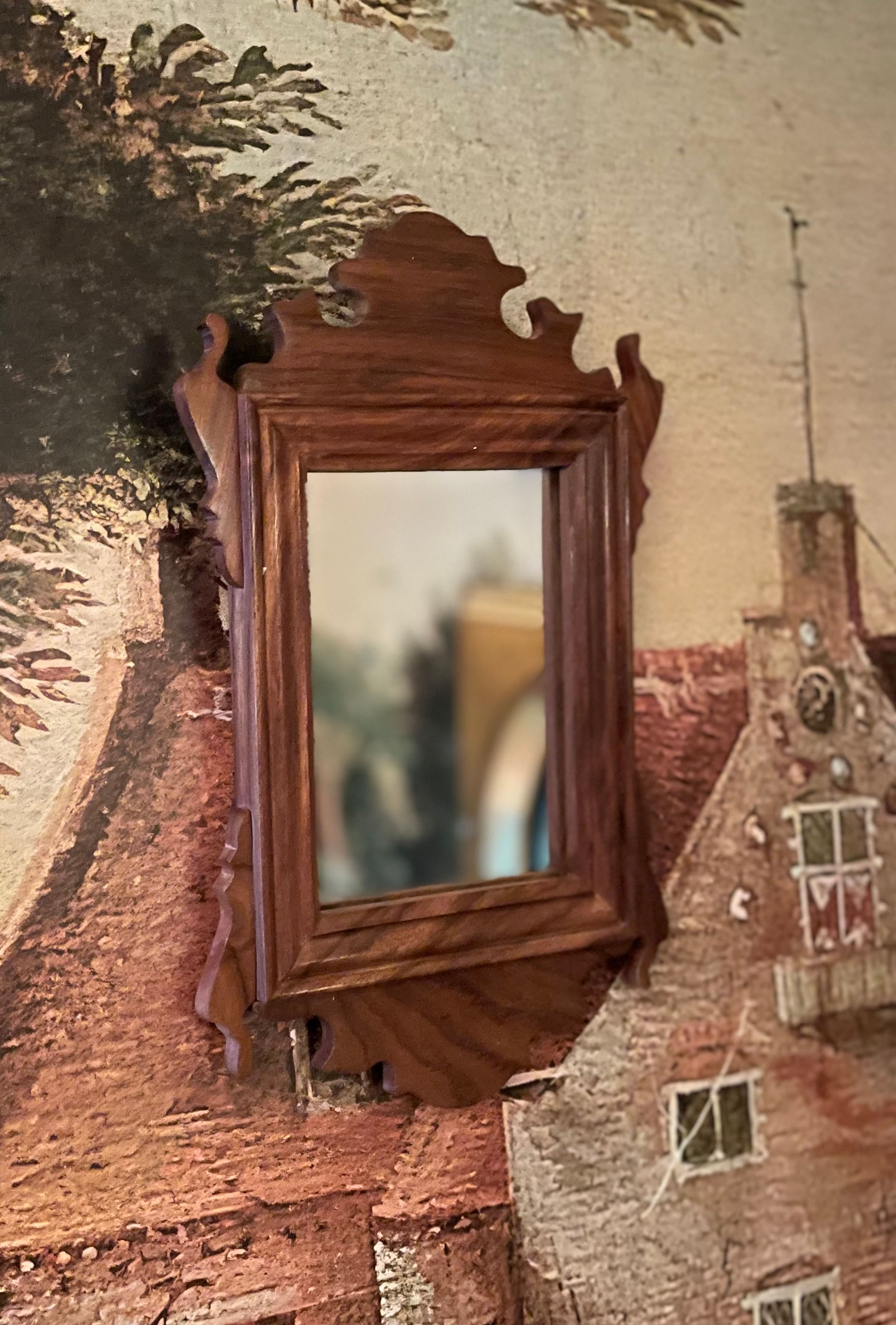 Small chippendale mirror 