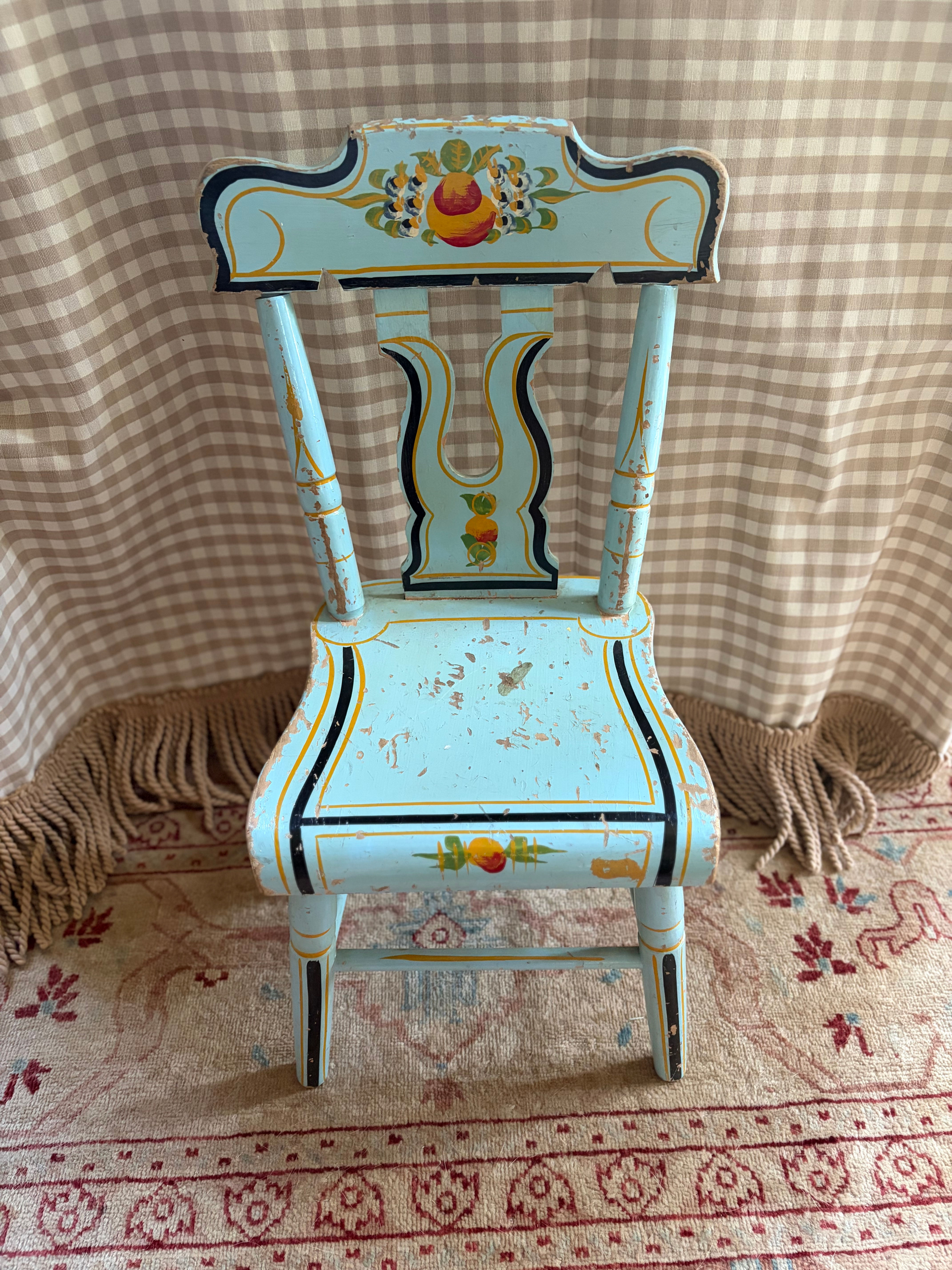 Painted Child’s Chair