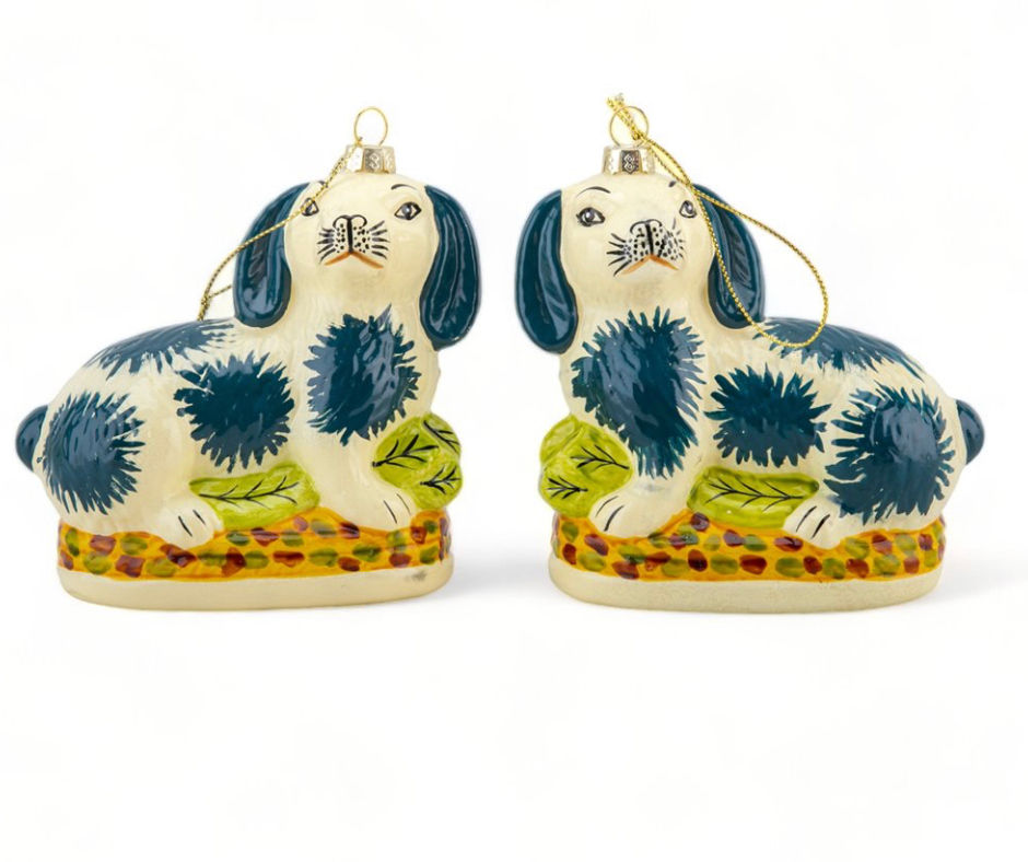 Thumbnail: Staffordshire style rabbit ornament