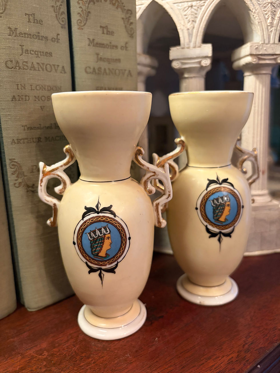 Thumbnail: Vintage Silhouette Vases 