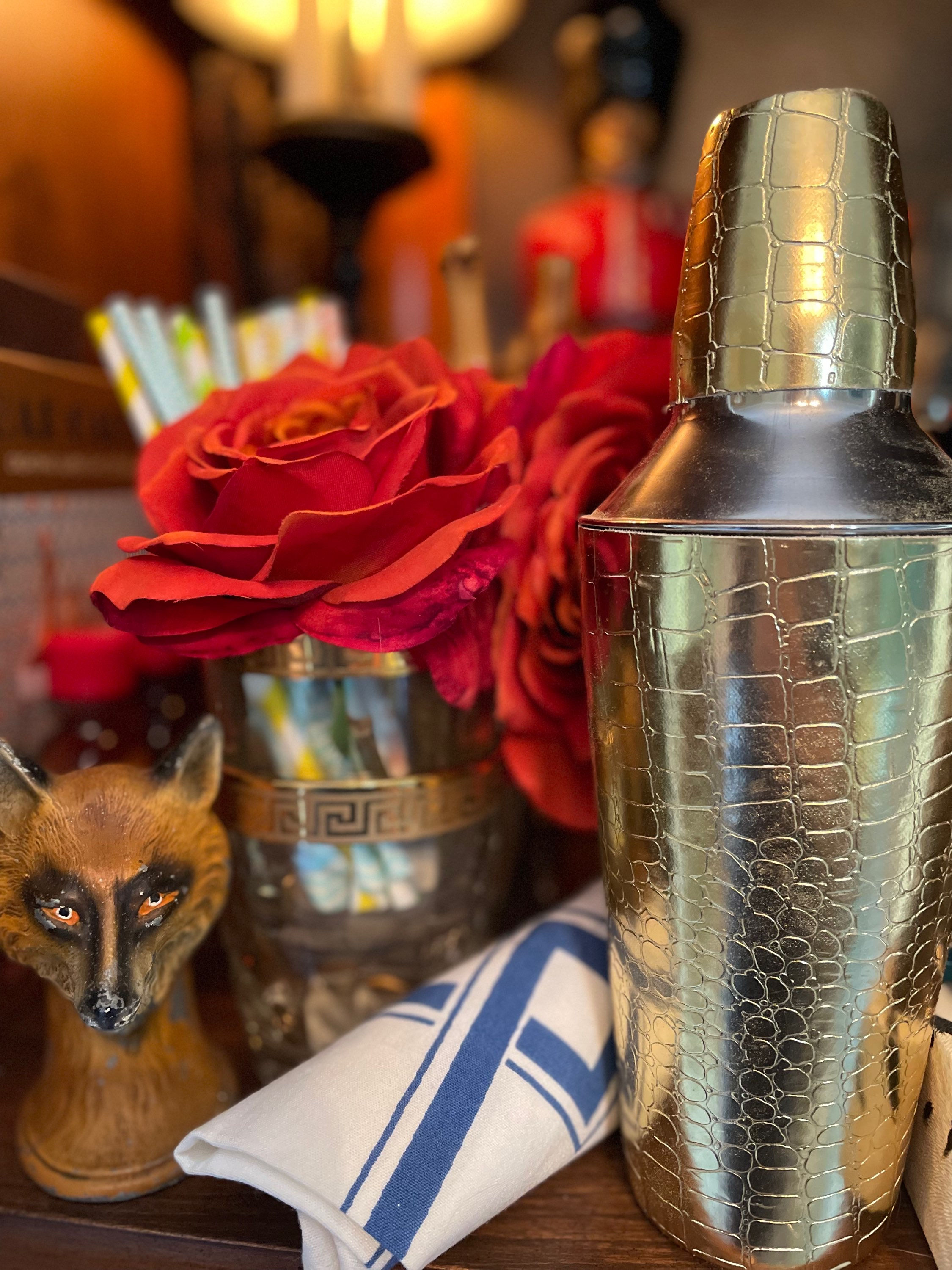 Croc martini shaker 