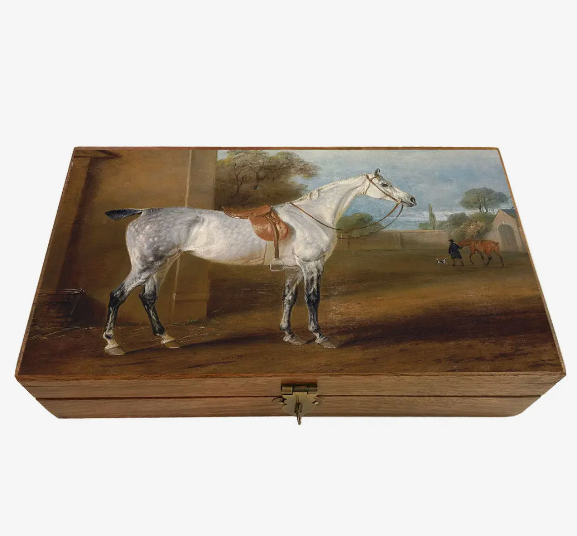 Leeds Grey Wood Box