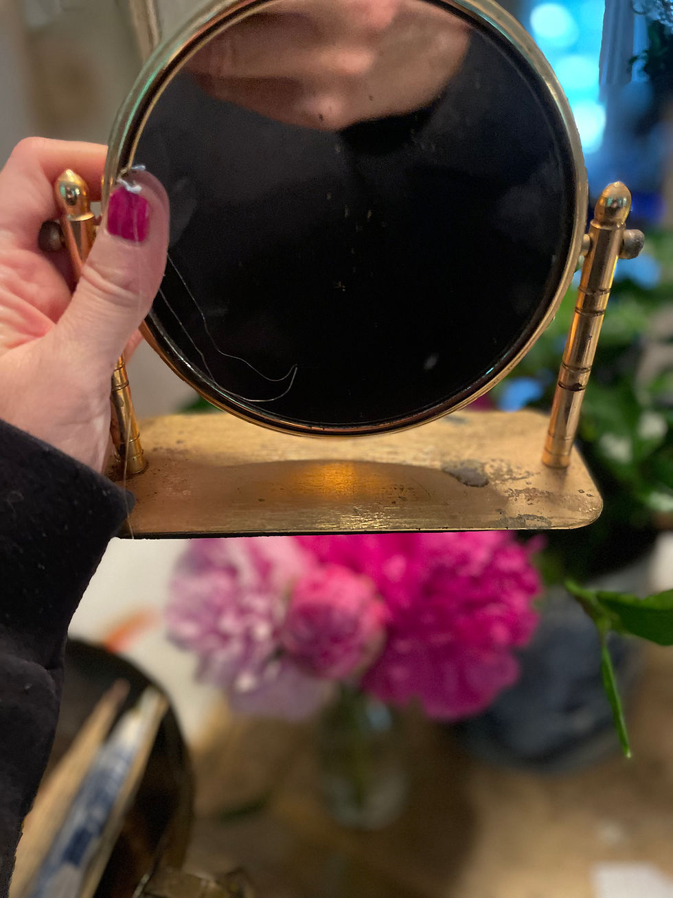 Thumbnail: Vintage Table Mirror 