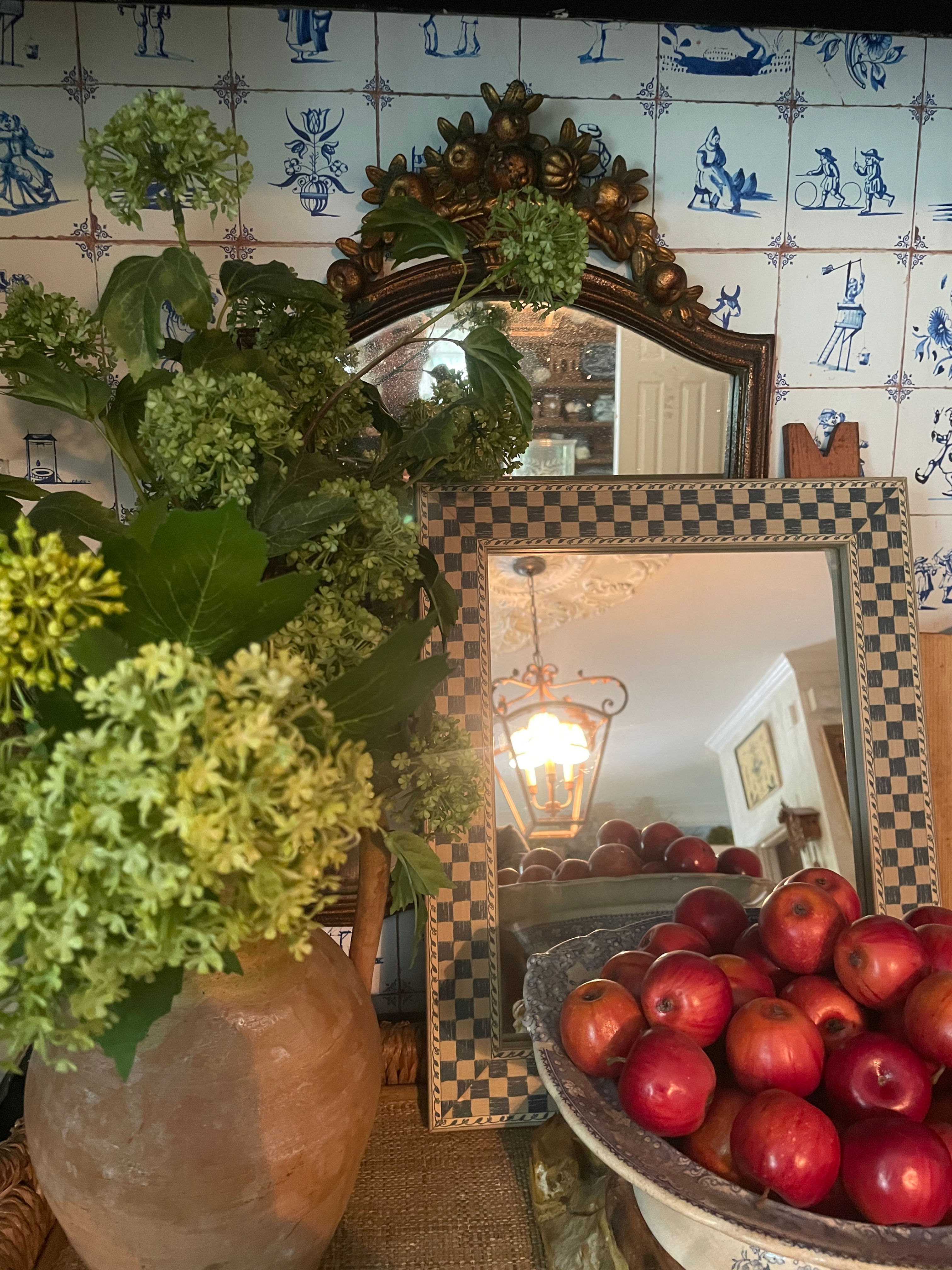 Gingham Mirror 