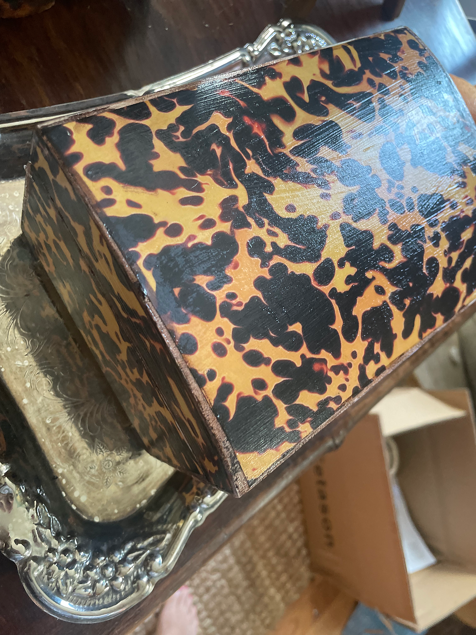Thumbnail: “Camilla” Keyed Tortoise Box 