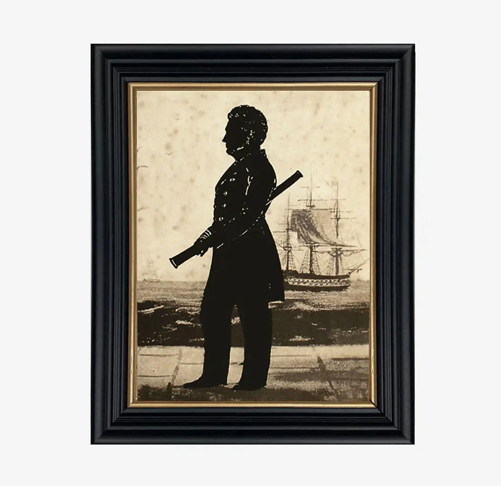 Thumbnail: Ship Captain Silhouette 