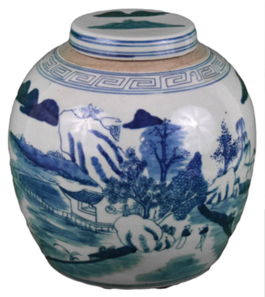 Thumbnail: Landscape ginger jar