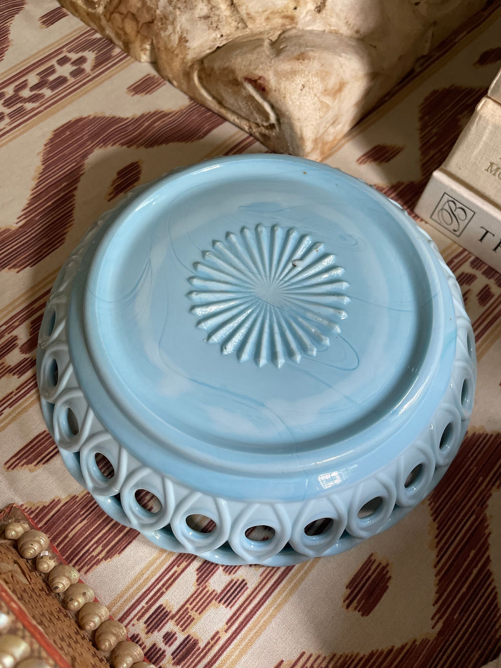 Thumbnail: Light Blue Display Bowl 